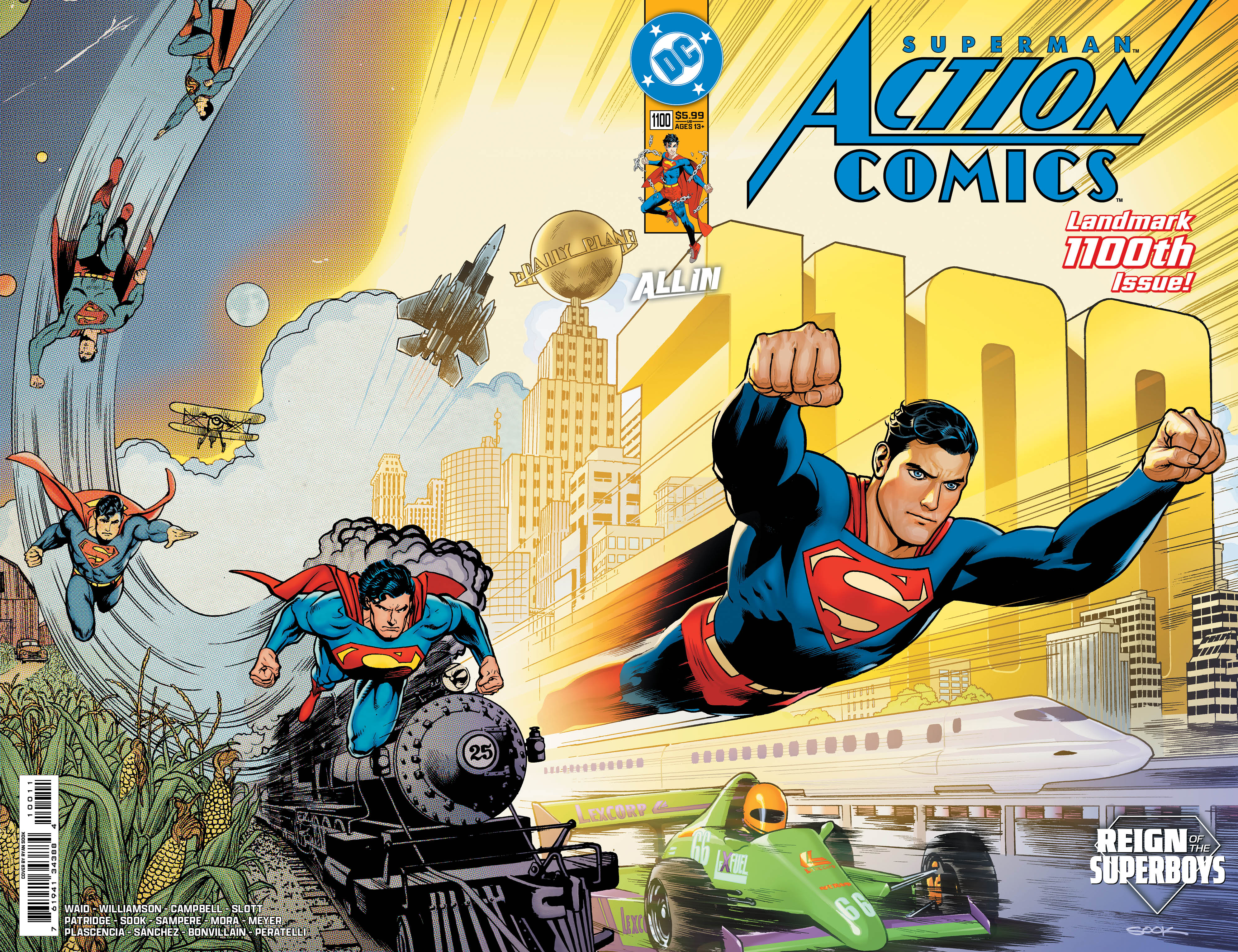 Superman Action Comics #1100 A Ryan Sook (Dc K.O.) (07/22/2026) Dc