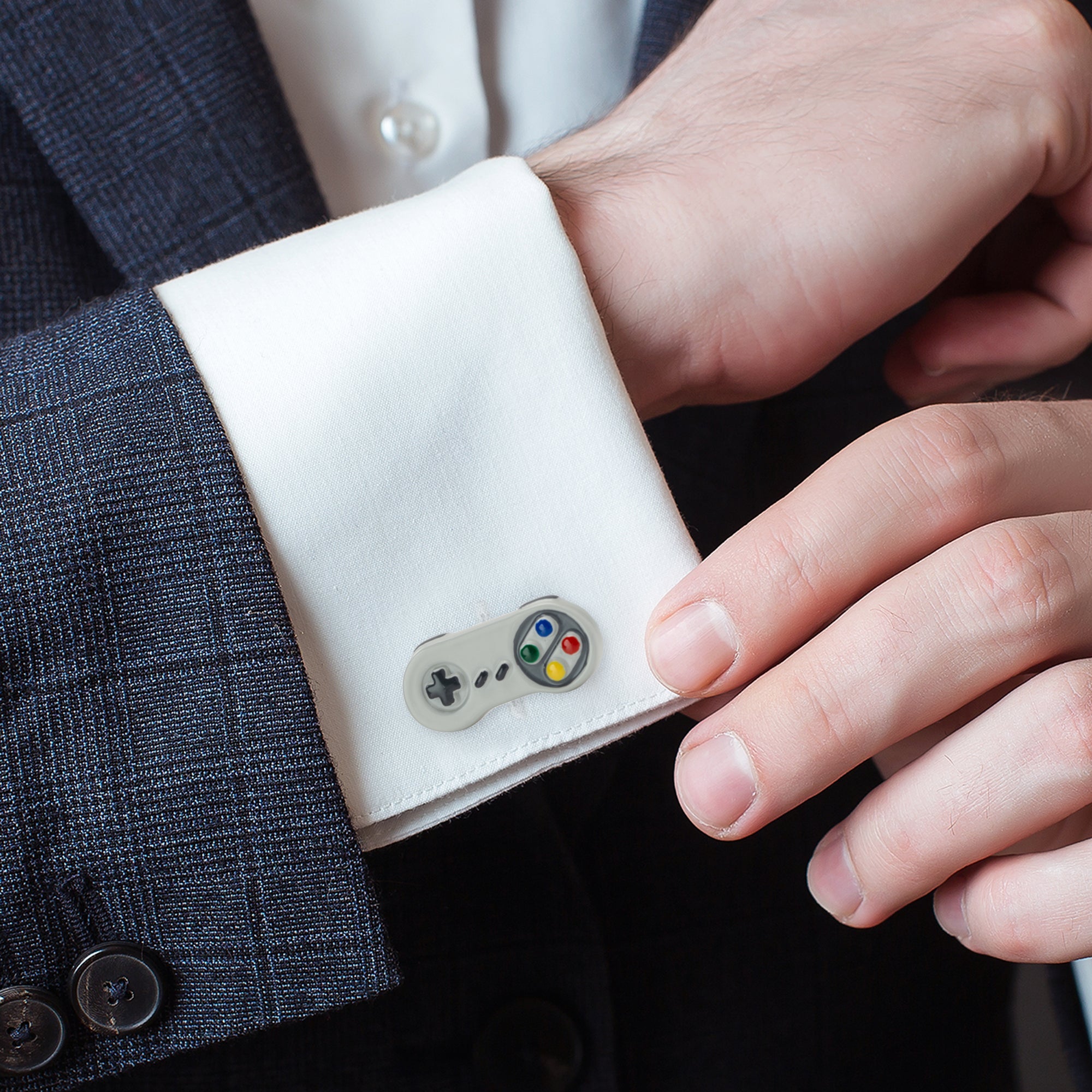 Vintage Game Controller 3D Cufflinks