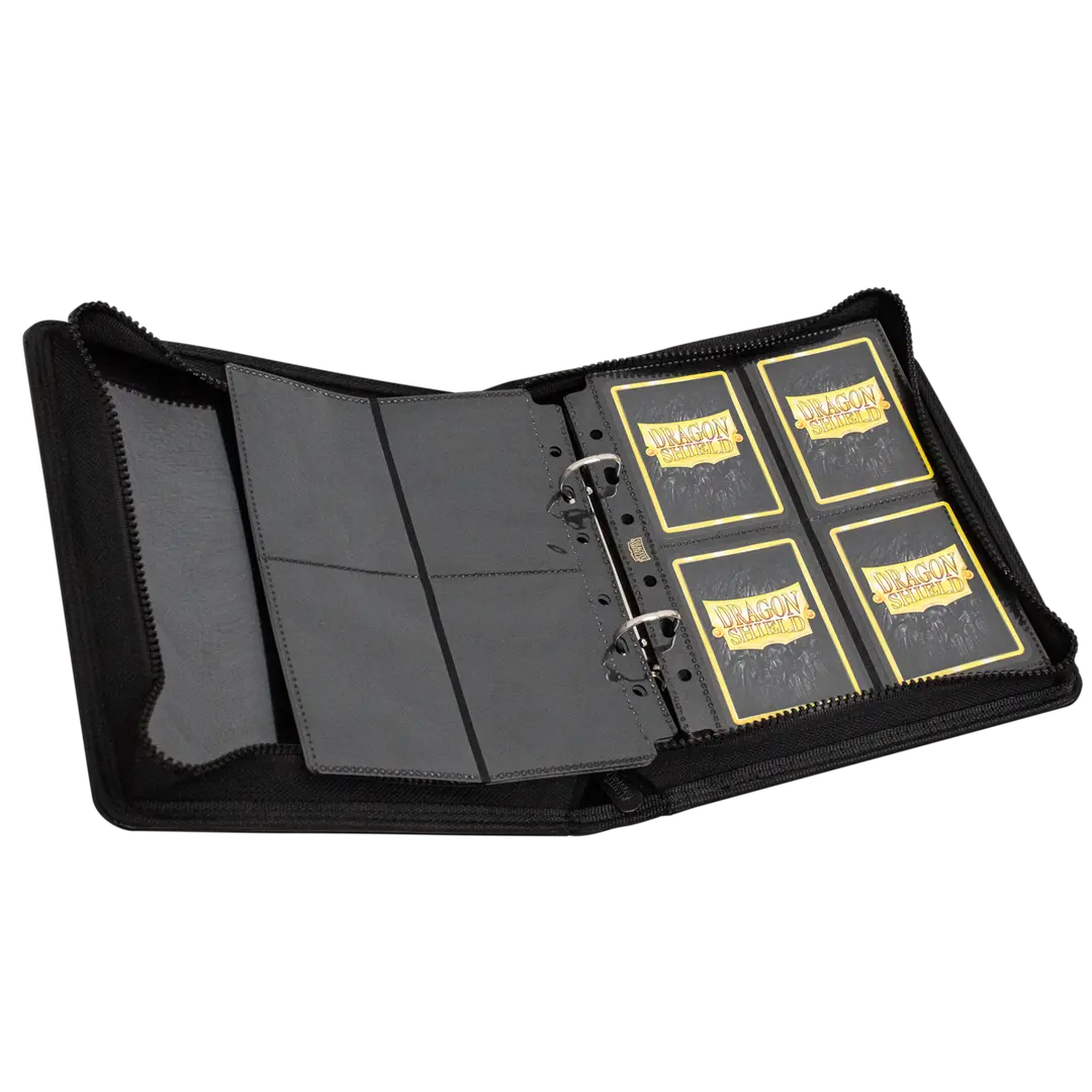 Card Codex Zipster Binder - Small - Black