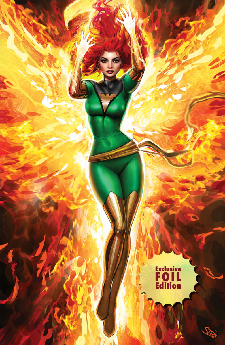 Foil] Phoenix #1 Unknown Comics Nathan Szerdy Virgin Exclusive Sdcc 2