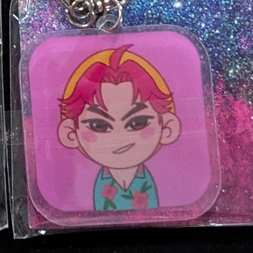 K-POP DEMON HUNTERS Chibi Keychain – Individual Member Series