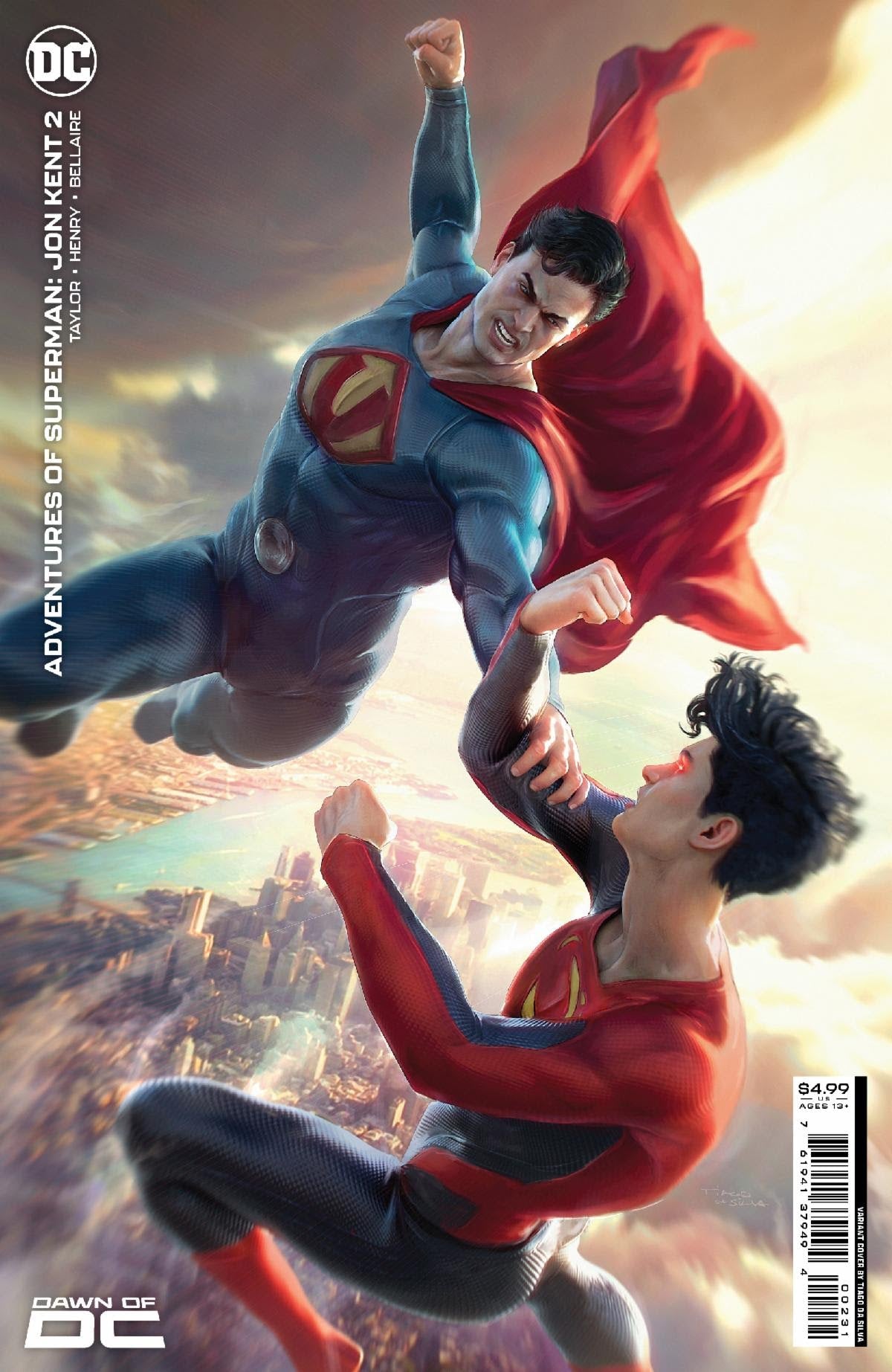 Adventures Of Superman Jon Kent #2 (Of 6) C Tiago Da Silva Card Stock Variant (04/04/2023) Dc