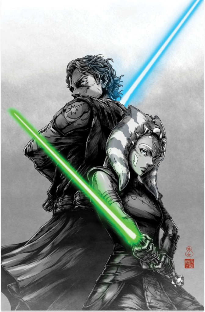 STAR WARS AHSOKA | TAKASHI OKAZAKI LIMITED VIRGIN EDITION (ISSUES 1-8 SET)