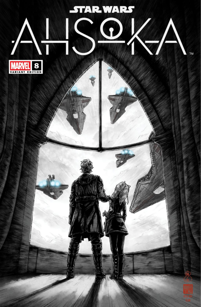 STAR WARS AHSOKA | TAKASHI OKAZAKI LIMITED TRADE EDITION (ISSUES 1-8 SET)