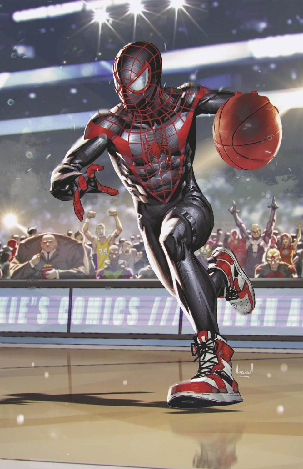 Amazing Spider-Man #68 Kael Ngu Miles Morales Basketball Variant (06/16/2021) Marvel