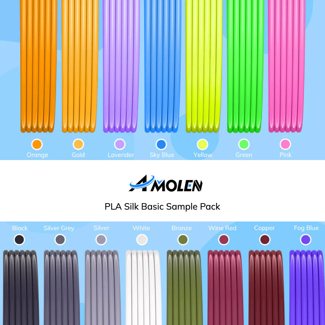PLA Silk Basic Sample Pack