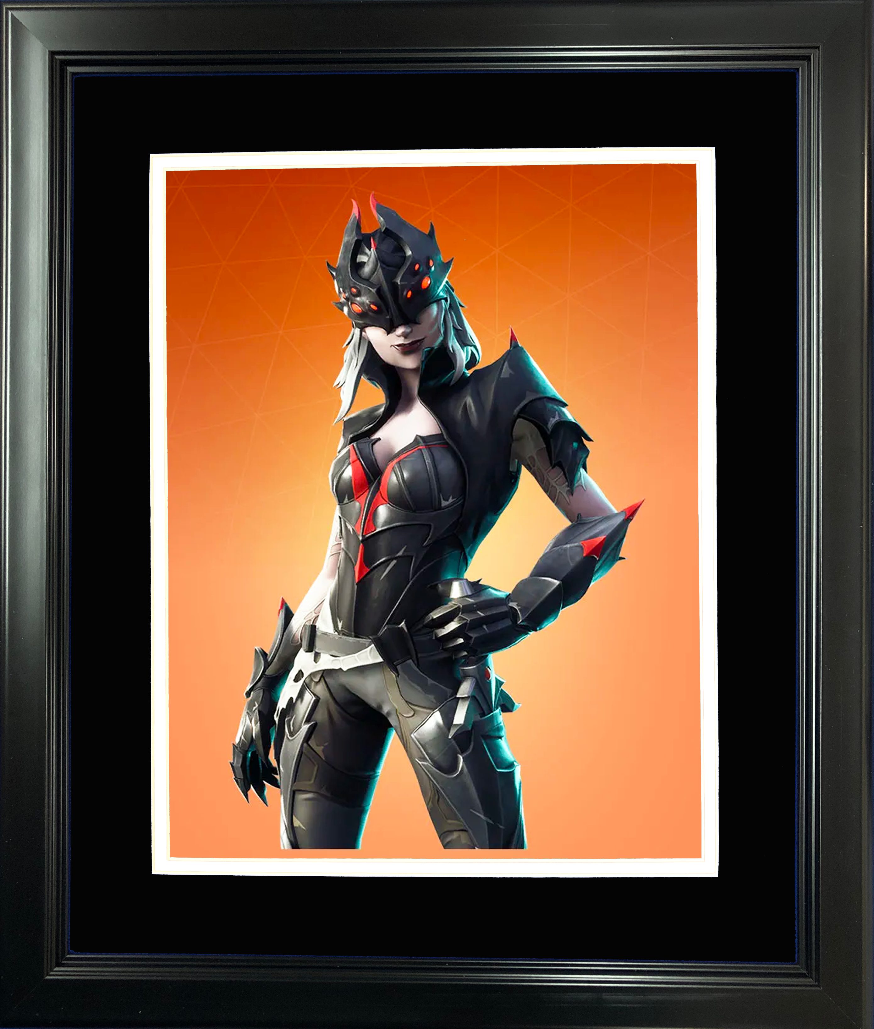Framed Arachne Legendary Fortnite Skin 11"x14"Video Game Photo
