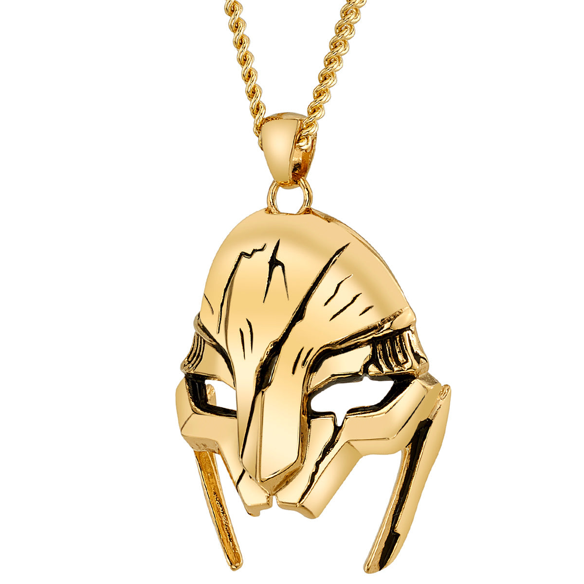 League of Legends X RockLove ARCANE Ambessa Mask Necklace