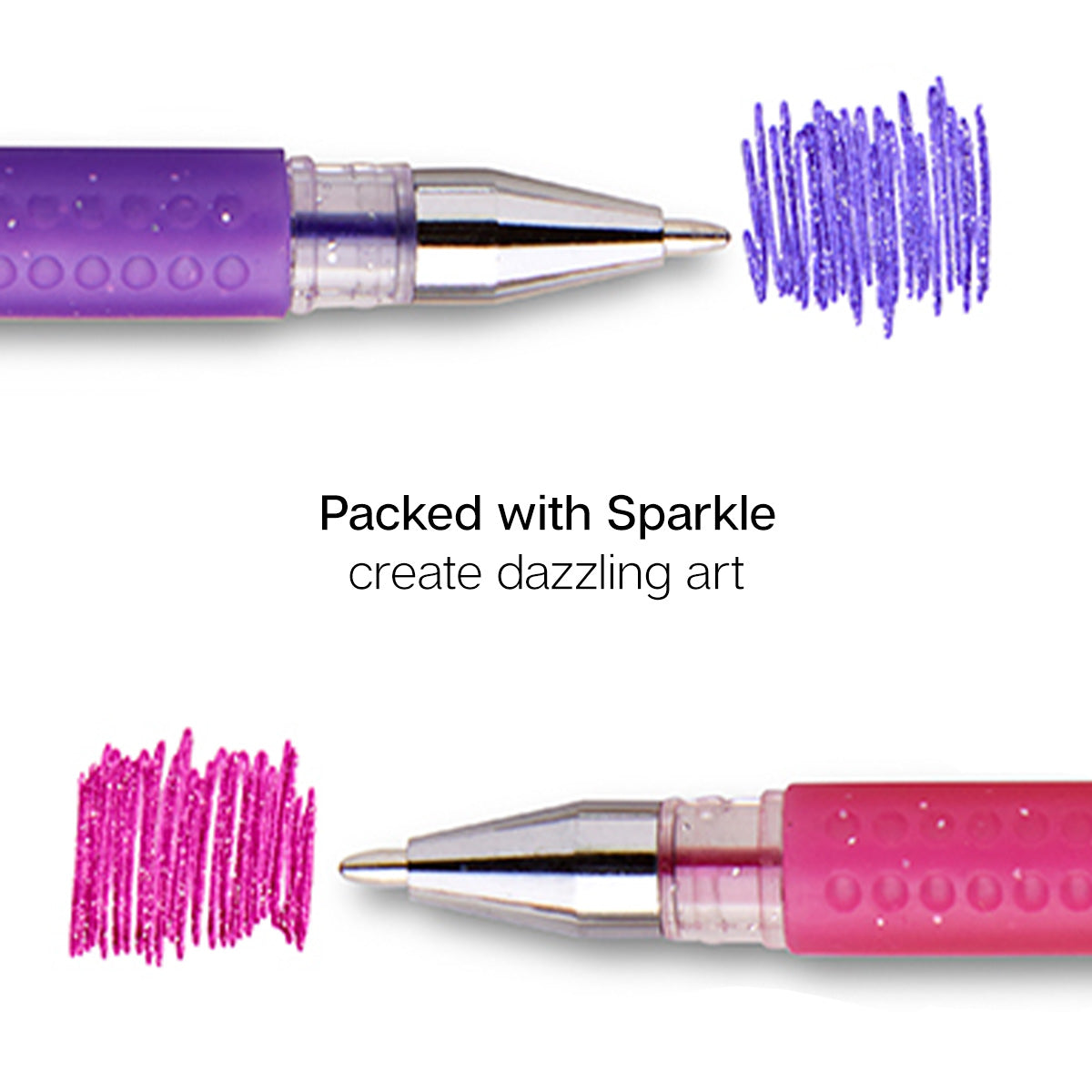 Gel Pens 24 Pink & Purple Tone Colors