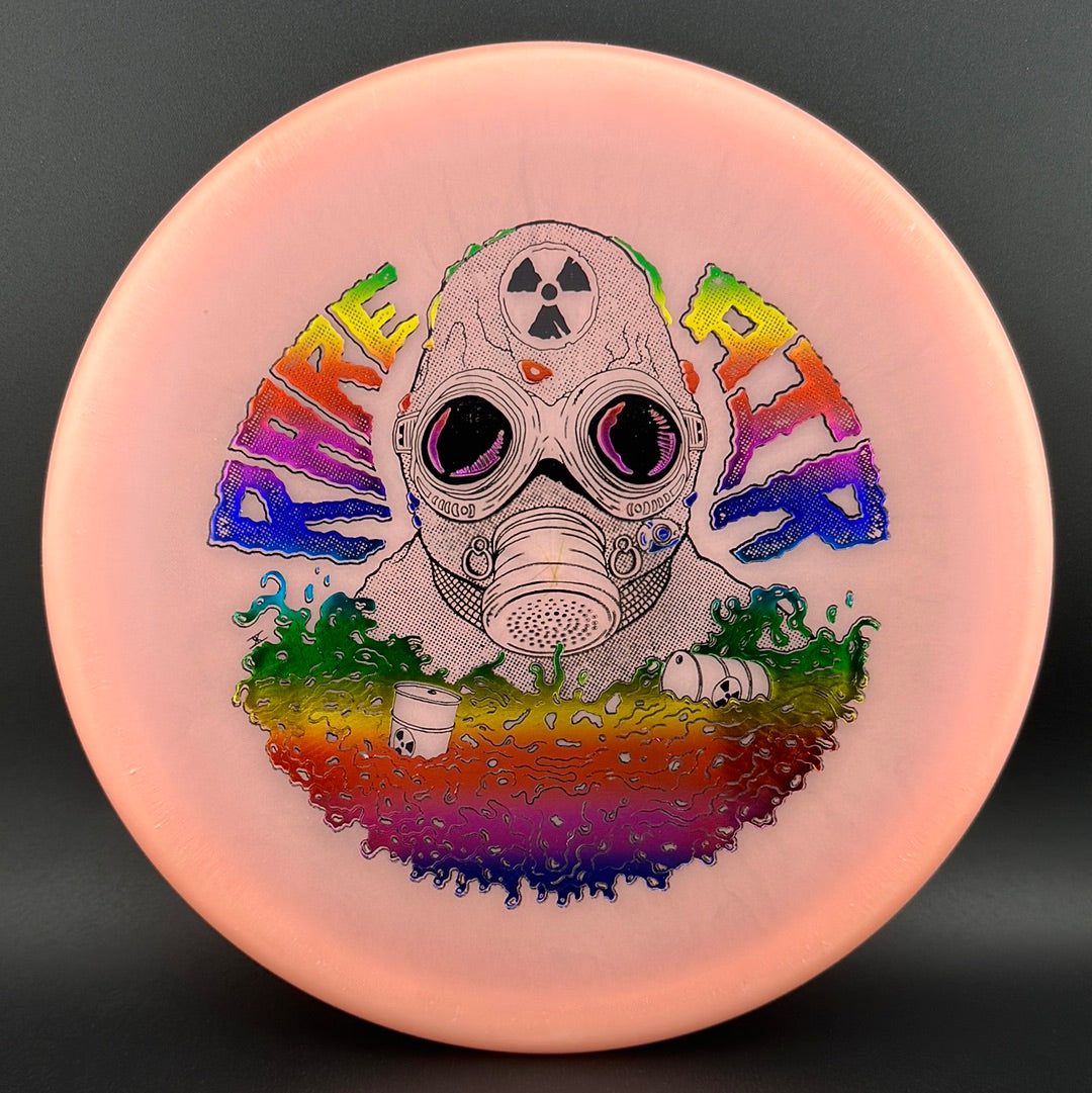 Color Lunar Recon Mortar F2 (Penned Run) - RADioactive Man Stamp