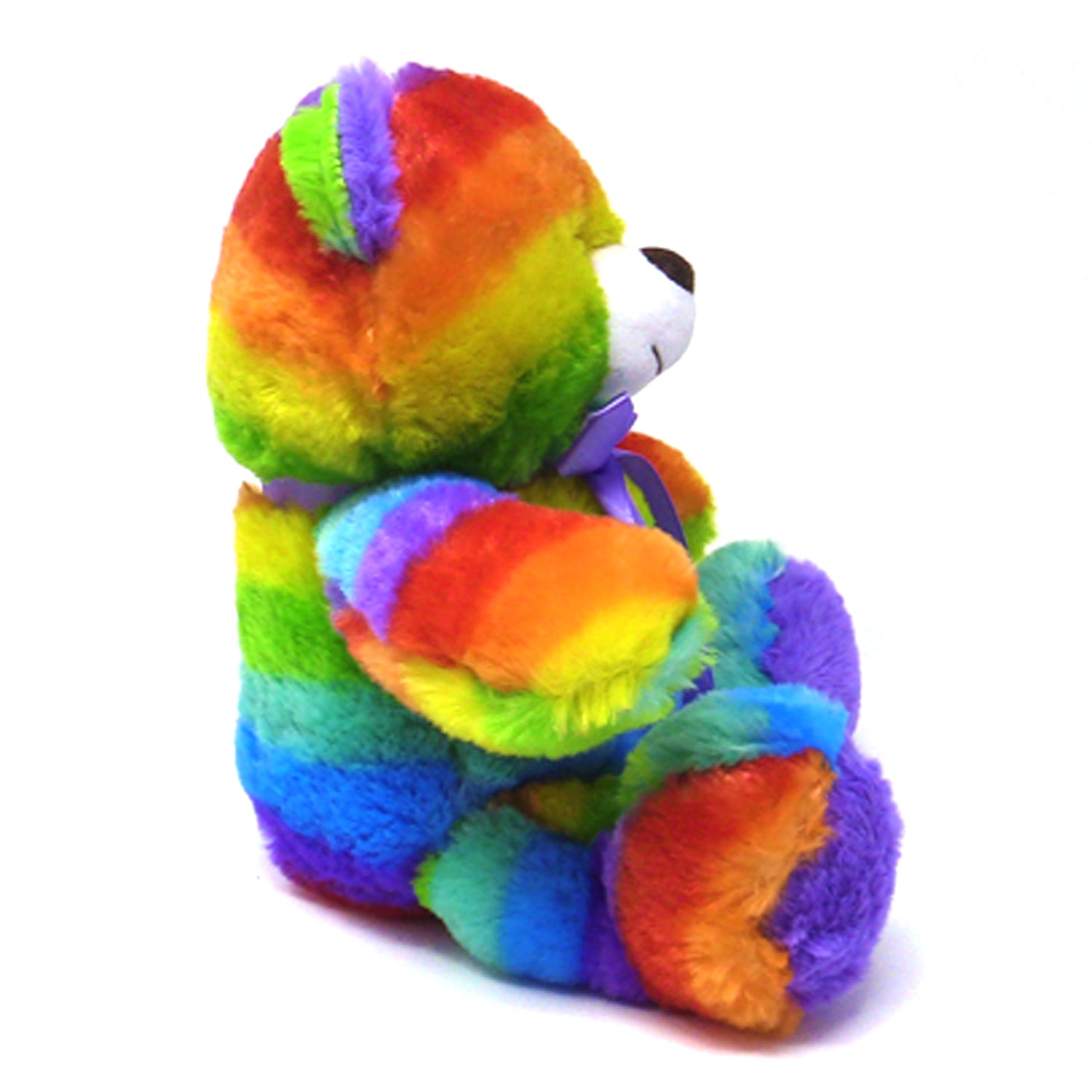 Rainbow Teddy Bear Set of 2 - Plush Stuffed Animal Cuddly Soft 12 inch