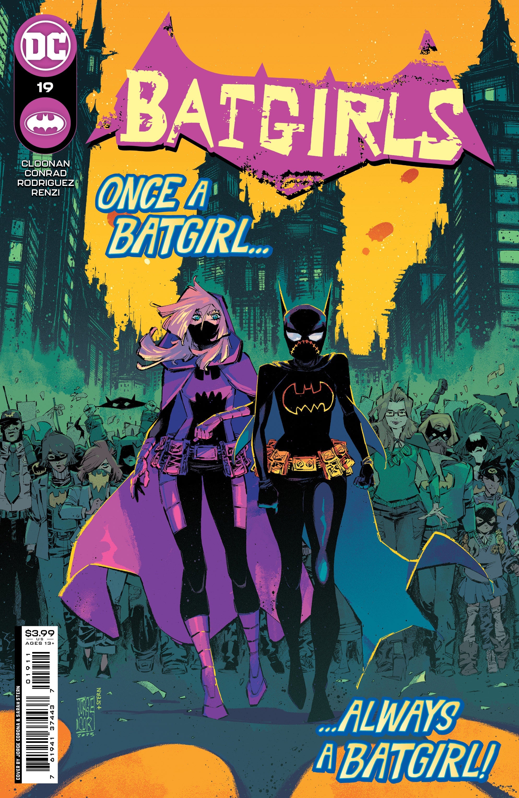 Batgirls #19 A Jorge Corona Becky Cloonan (06/20/2023) Dc