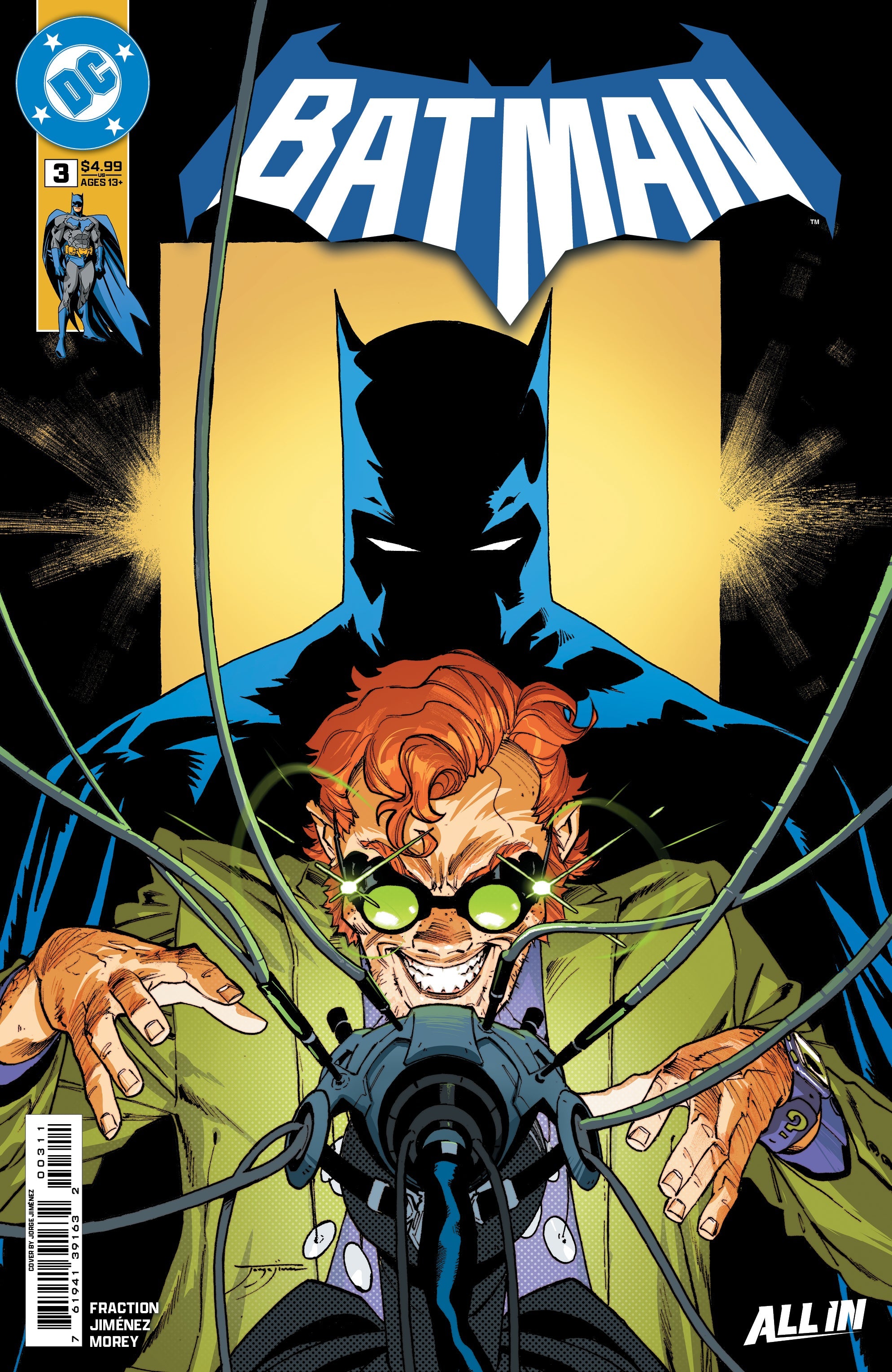 Batman #3 2nd Print A Jorge Jimenez Variant (02/04/2026) Dc