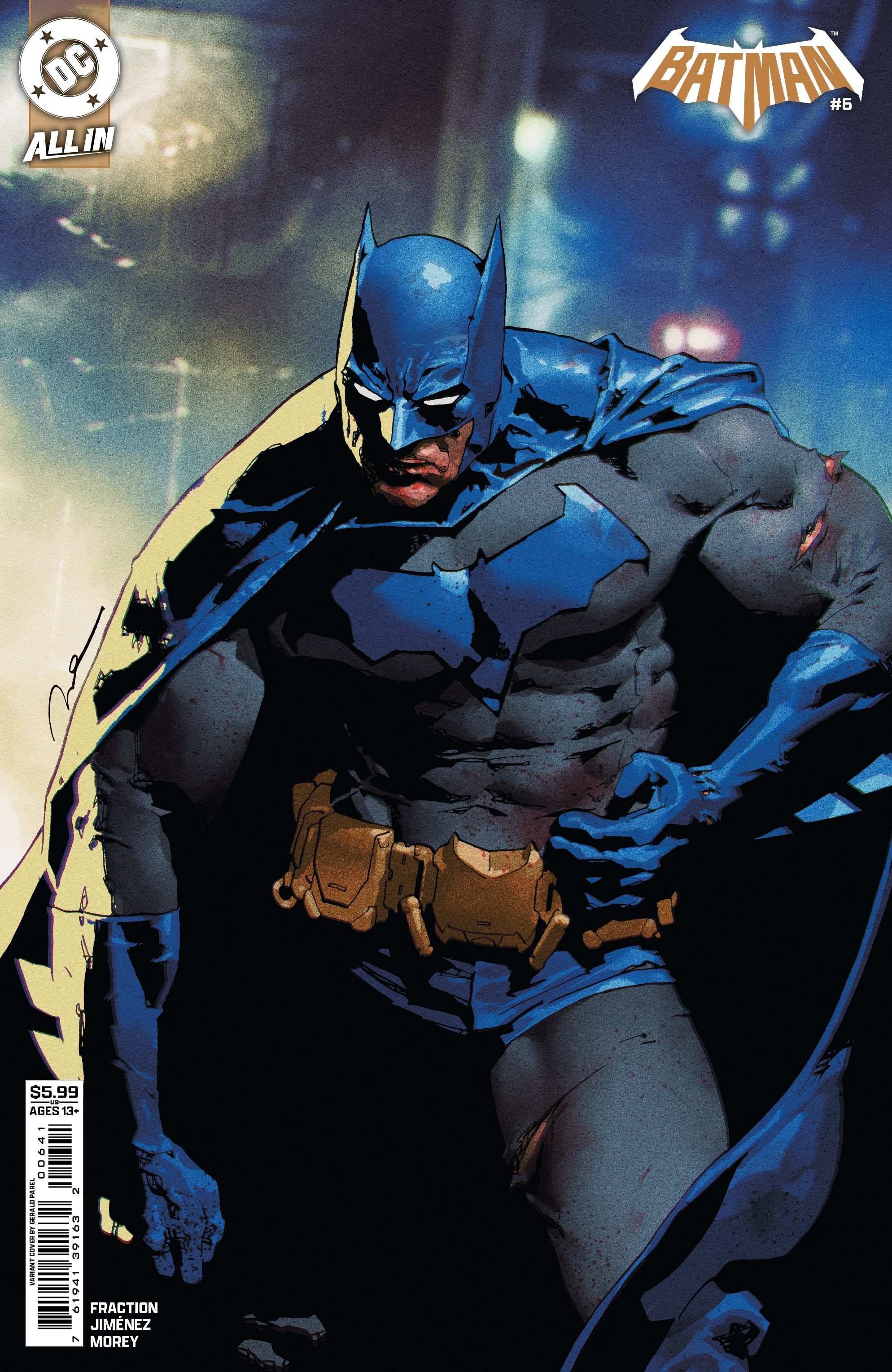 Batman #6 D Gerald Parel Variant (02/04/2026) Dc
