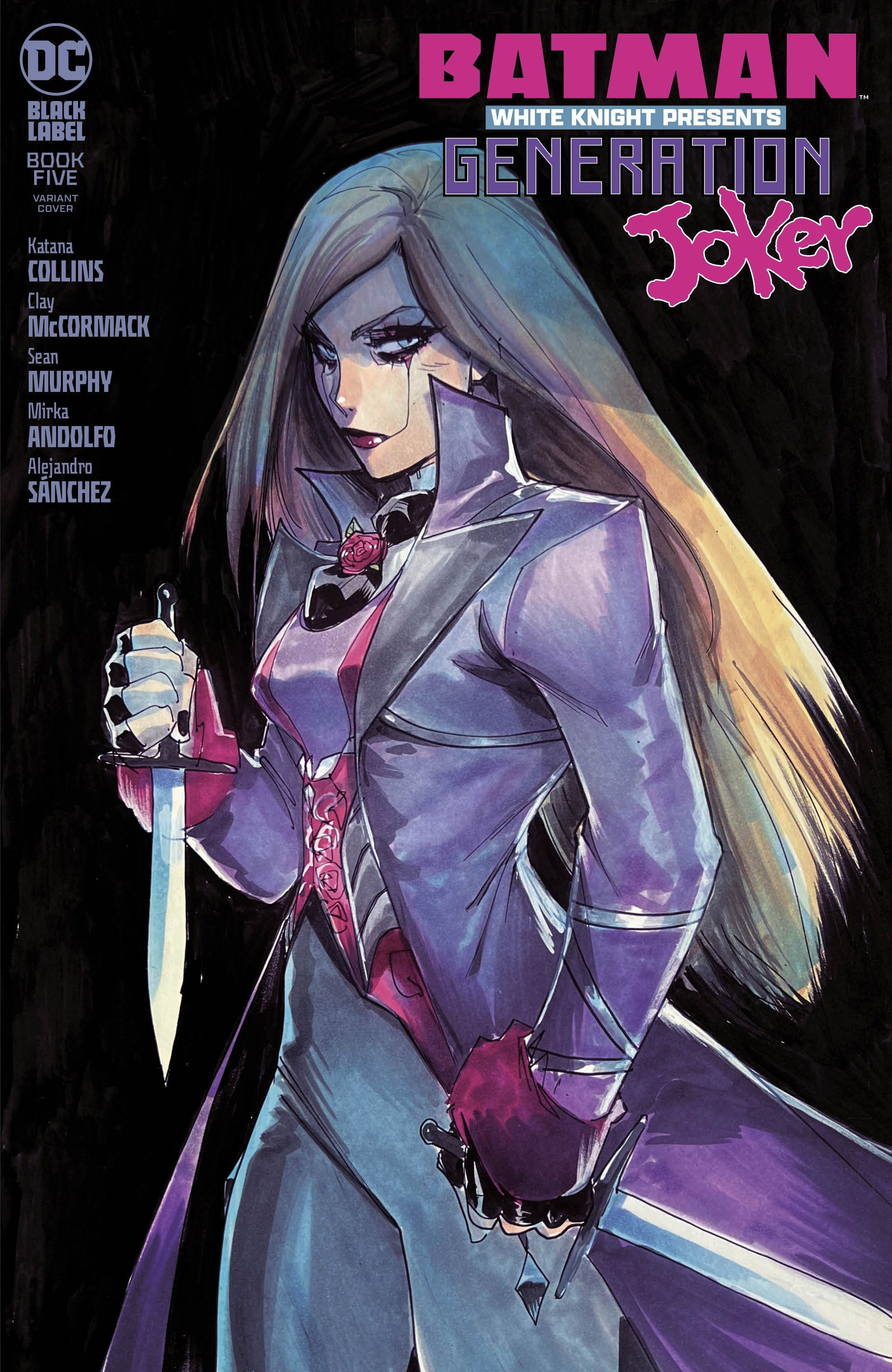 Batman White Knight Presents Generation Joker #5 (Of 6) B Mirka Andolfo Variant (09/19/2023) Dc