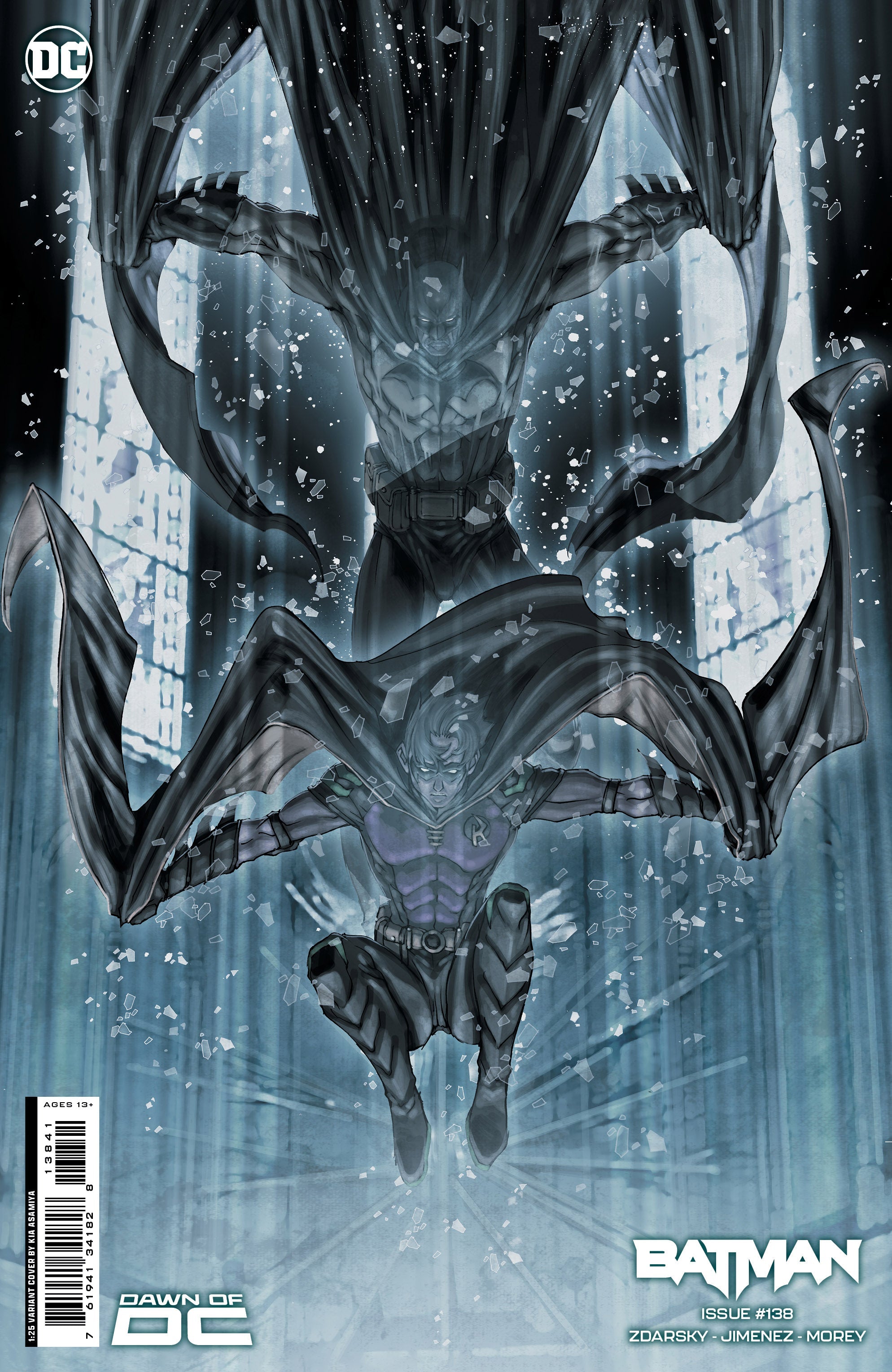 Batman #138 D 1:25 Kia Asamiya Card Stock Variant (Batman Catwoman The Gotham War) (10/03/2023) Dc
