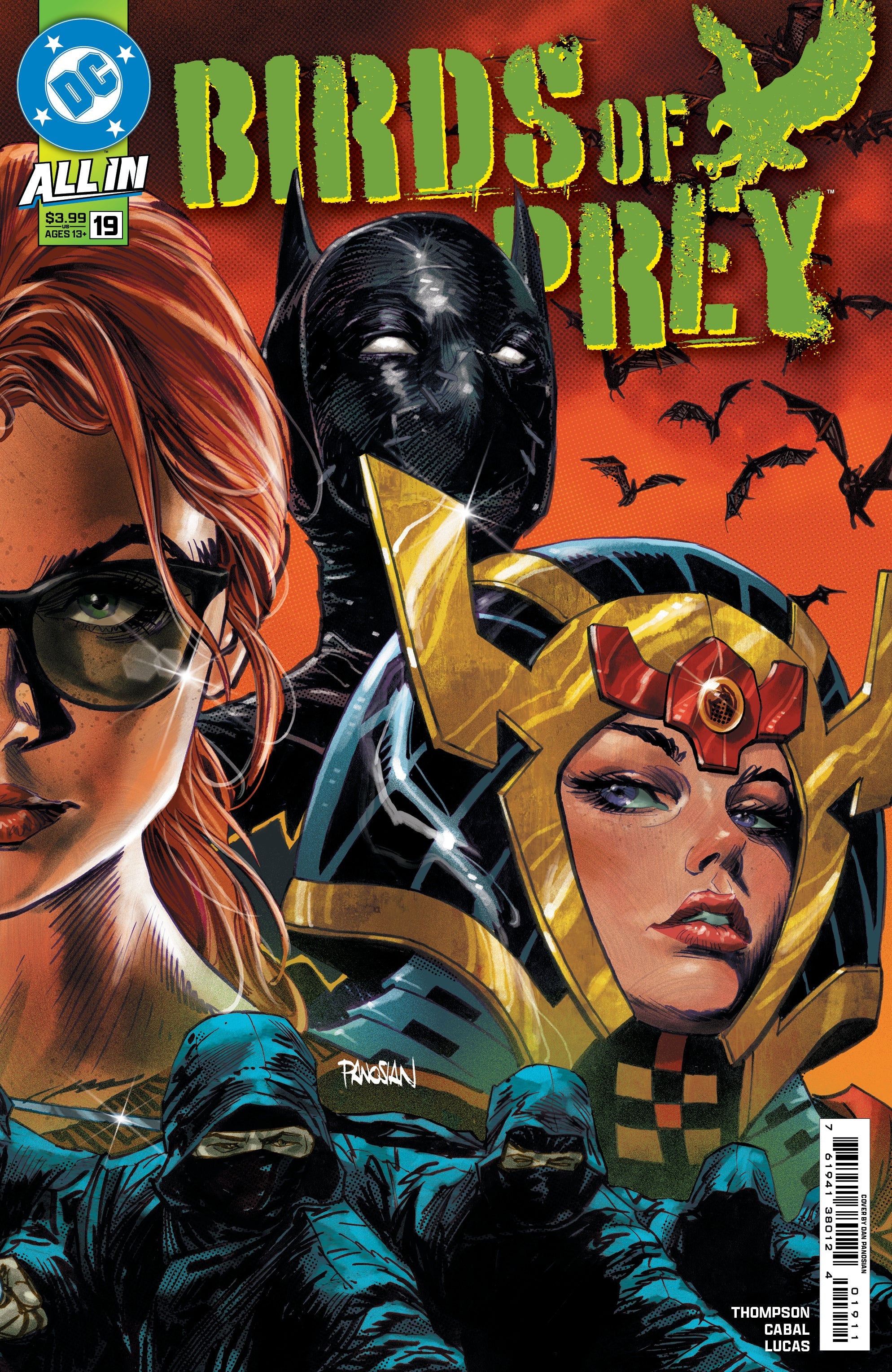 Birds Of Prey #19 A Dan Panosian Kelly Thompson (03/05/2025) Dc