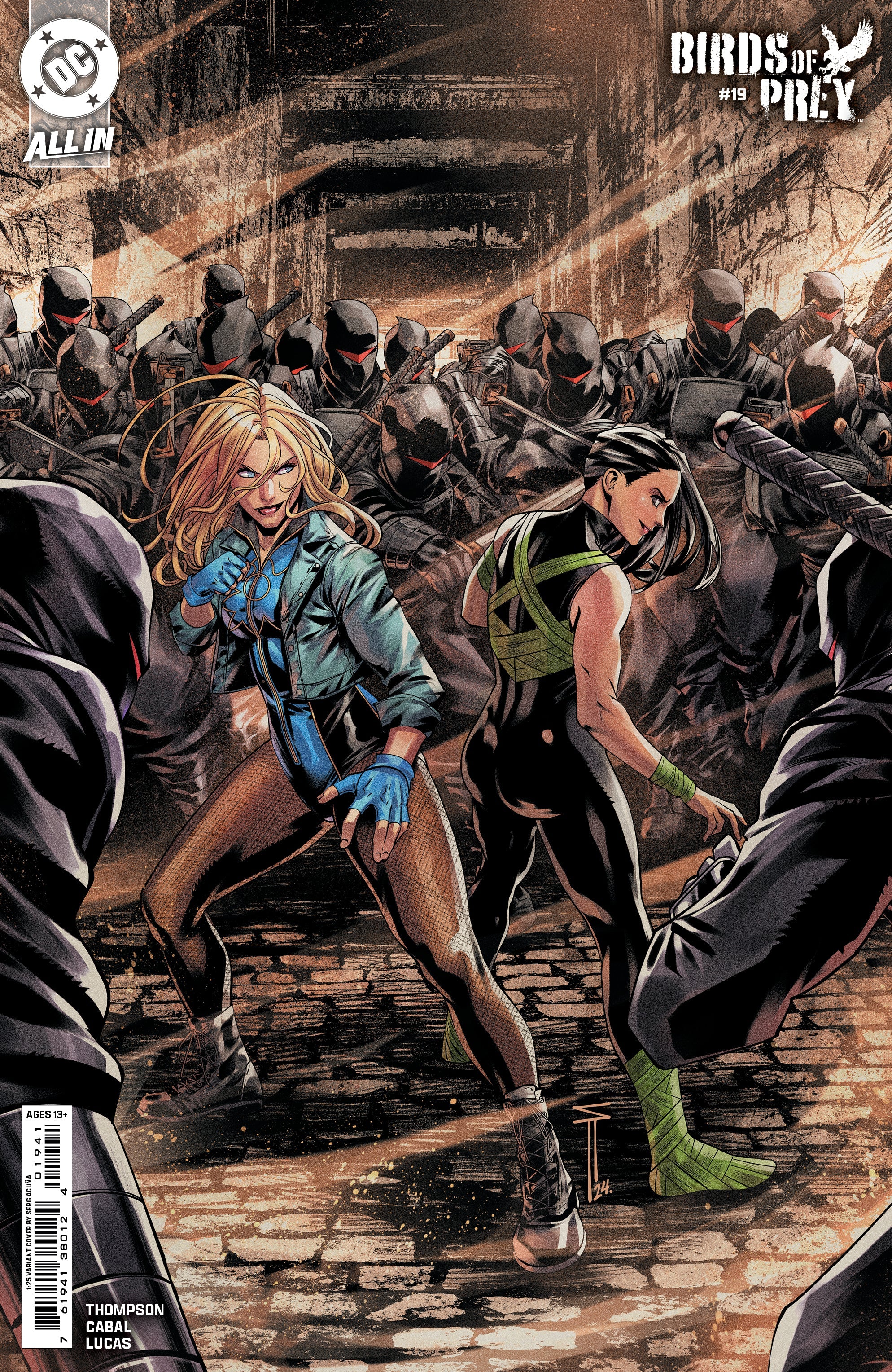 Birds Of Prey #19 E 1:25 Serg Acuna Variant (03/05/2025) Dc