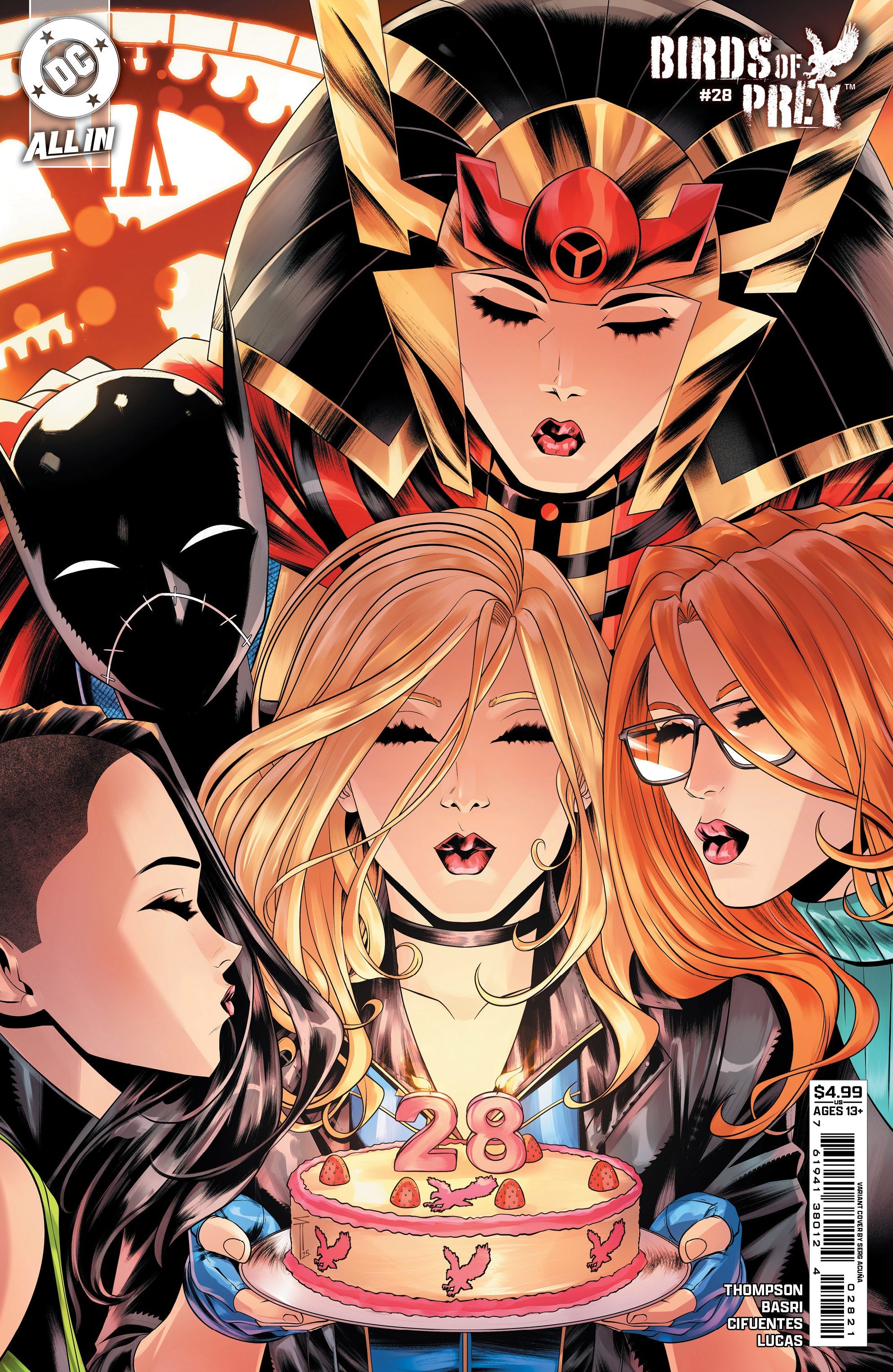 Birds Of Prey #28 C Serg Acuna Variant (12/03/2025) Dc