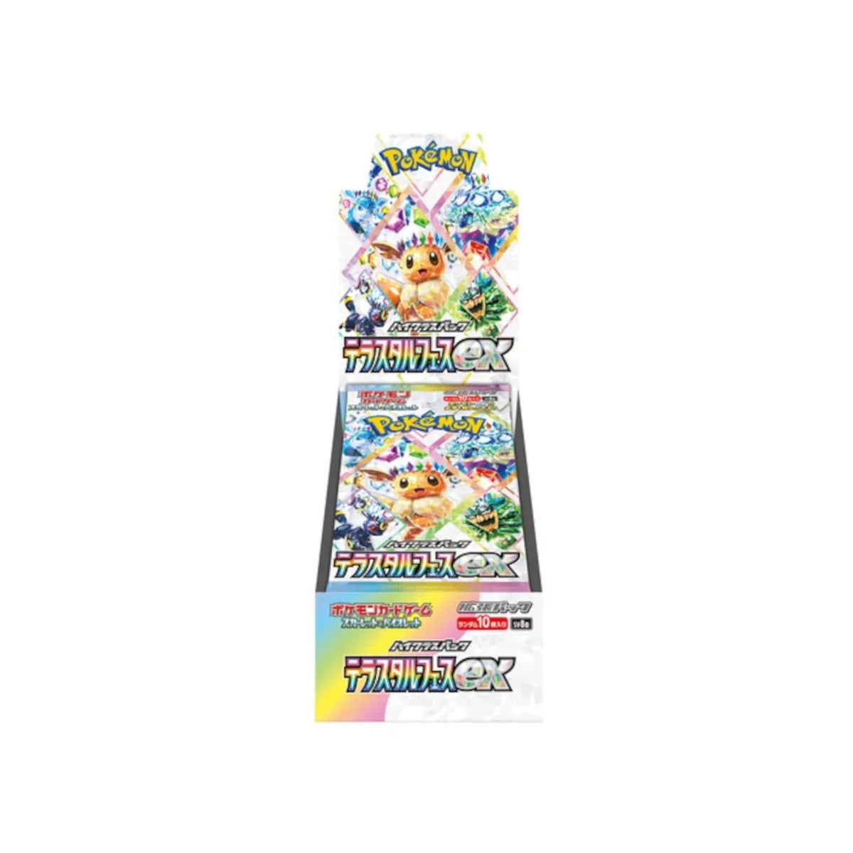 Pokemon Eevee Terastal Festival EX SV8A Booster Box - Scarlet & Violet Series - Japanese