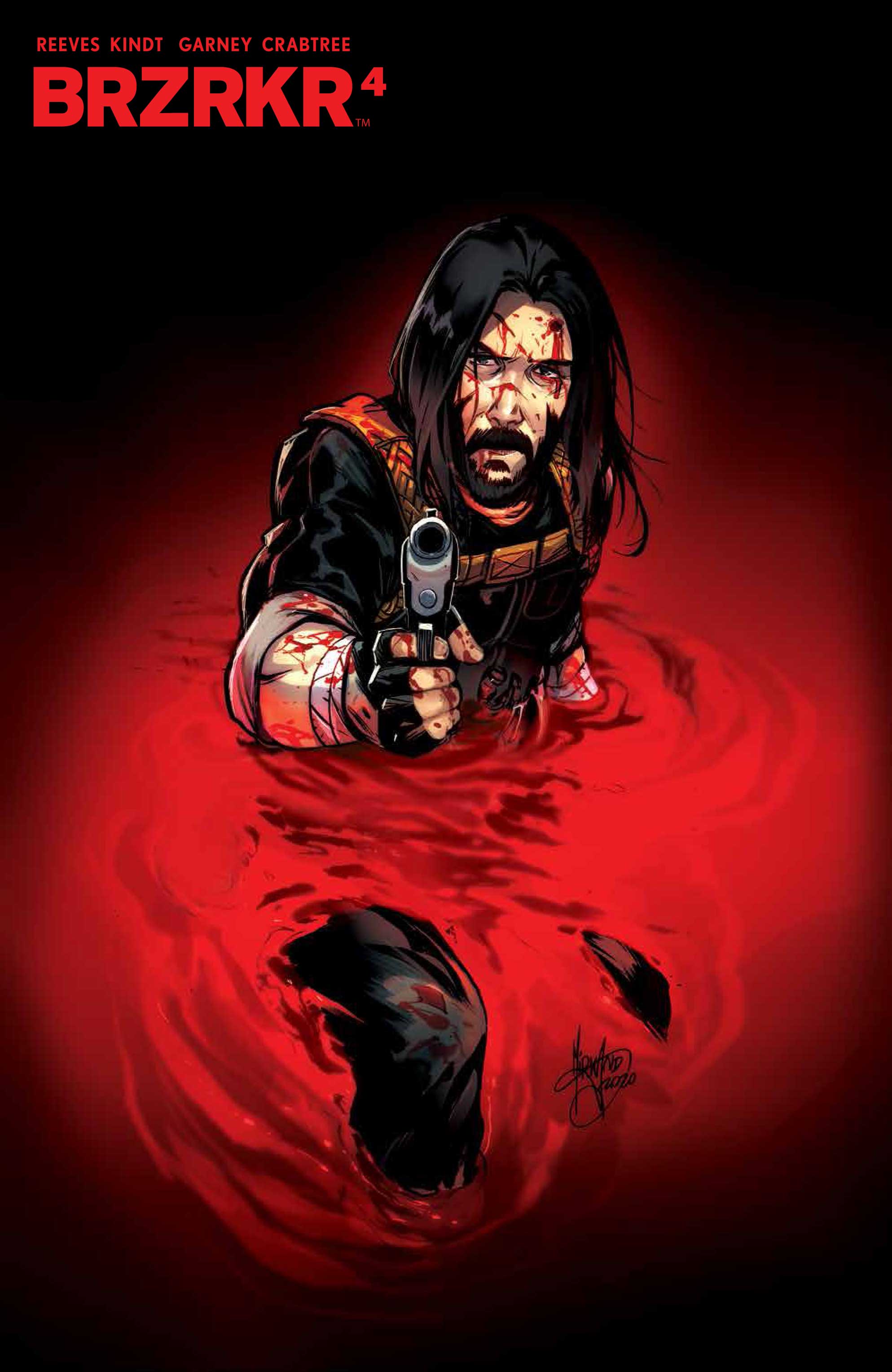 Brzrkr (Berzerker) #4 E 1:25 Mirka Andolfo Variant (Mr) (07/28/2021) Boom