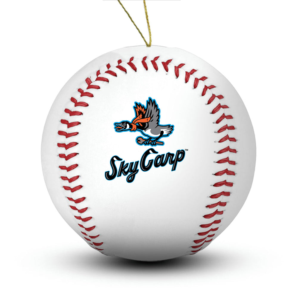 Beloit Sky Carp Baseball Ornament - Authentic Series