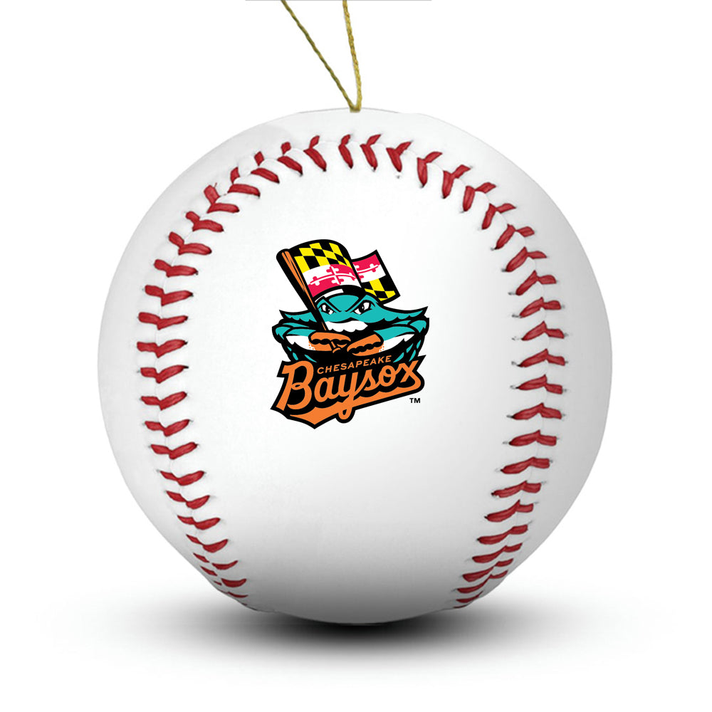 Chesapeake Baysox Baseball Ornament - Authentic Series