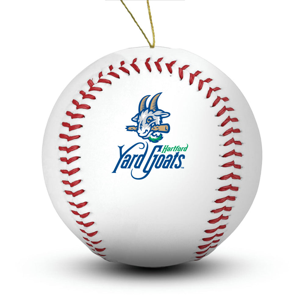 Hartford Yard Goats Baseball Ornament - Authentic Series