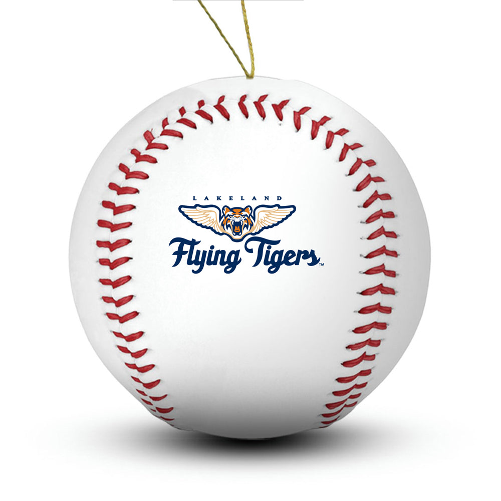 Lakeland Flying Tigers Baseball Ornament - Authentic Series