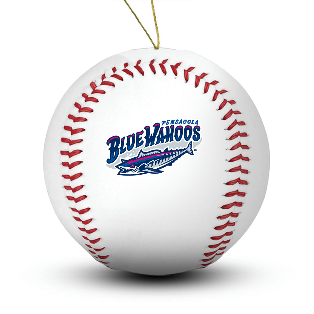 Pensacola Blue Wahoos Baseball Ornament - Authentic Series