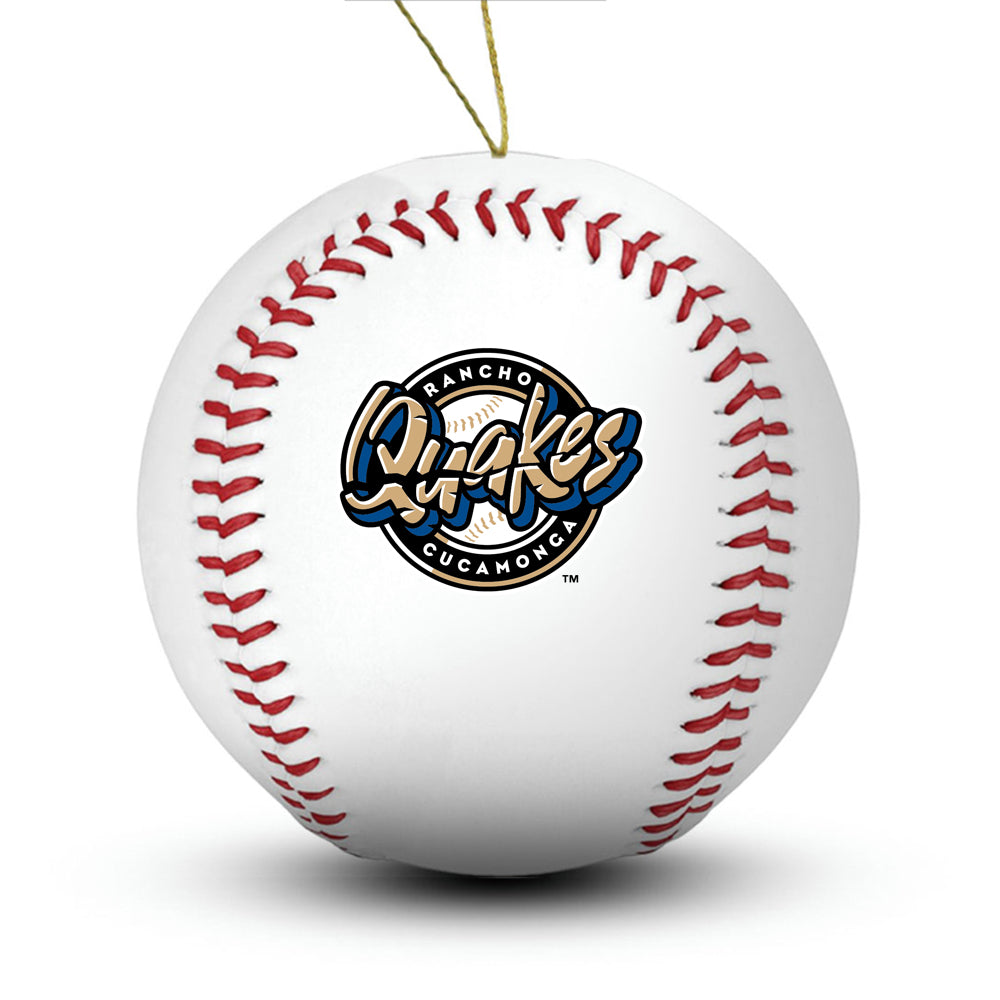 Rancho Cucamonga Quakes Baseball Ornament - Authentic Series