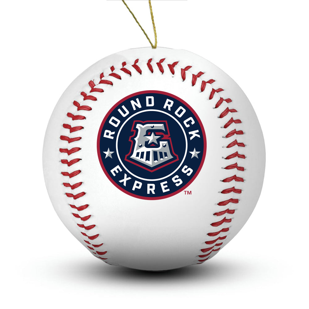 Round Rock Express Baseball Ornament - Authentic Series