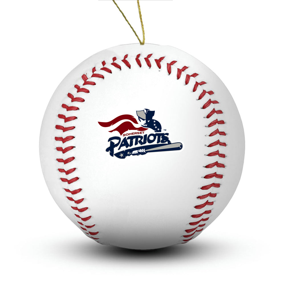 Somerset Patriots Baseball Ornament - Authentic Series
