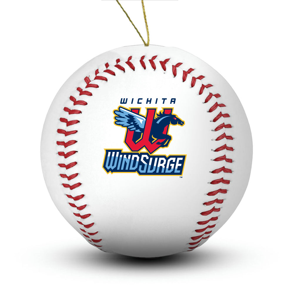 Wichita Wind Surge Baseball Ornament - Authentic Series
