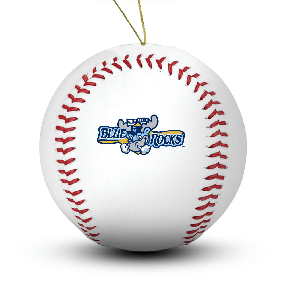 Wilmington Blue Rocks Baseball Ornament - Authentic Series