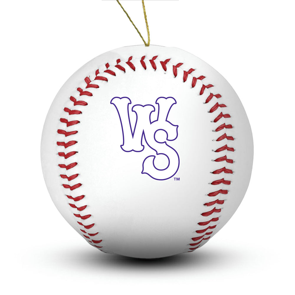 Winston Salem Dash Baseball Ornament - Authentic Series