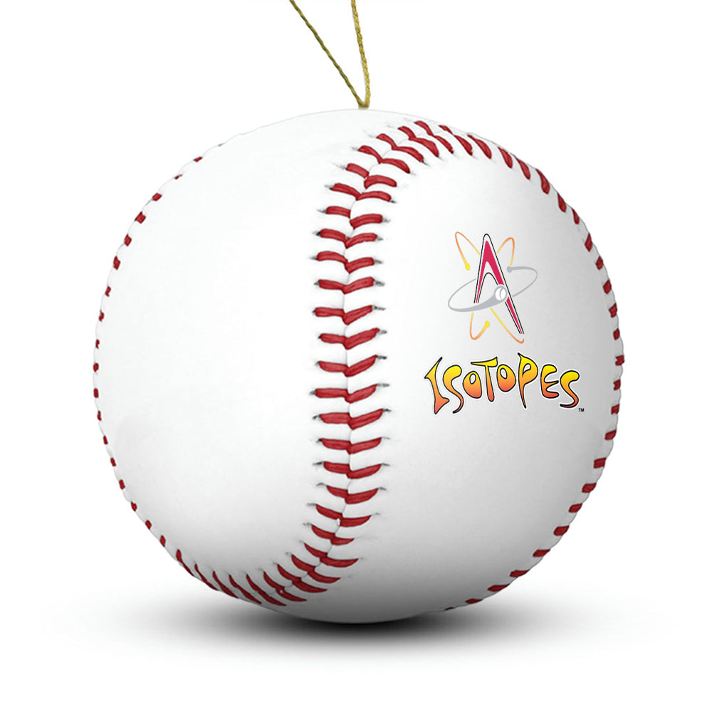 Albuquerque Isotopes Baseball Ornament - Authentic Series