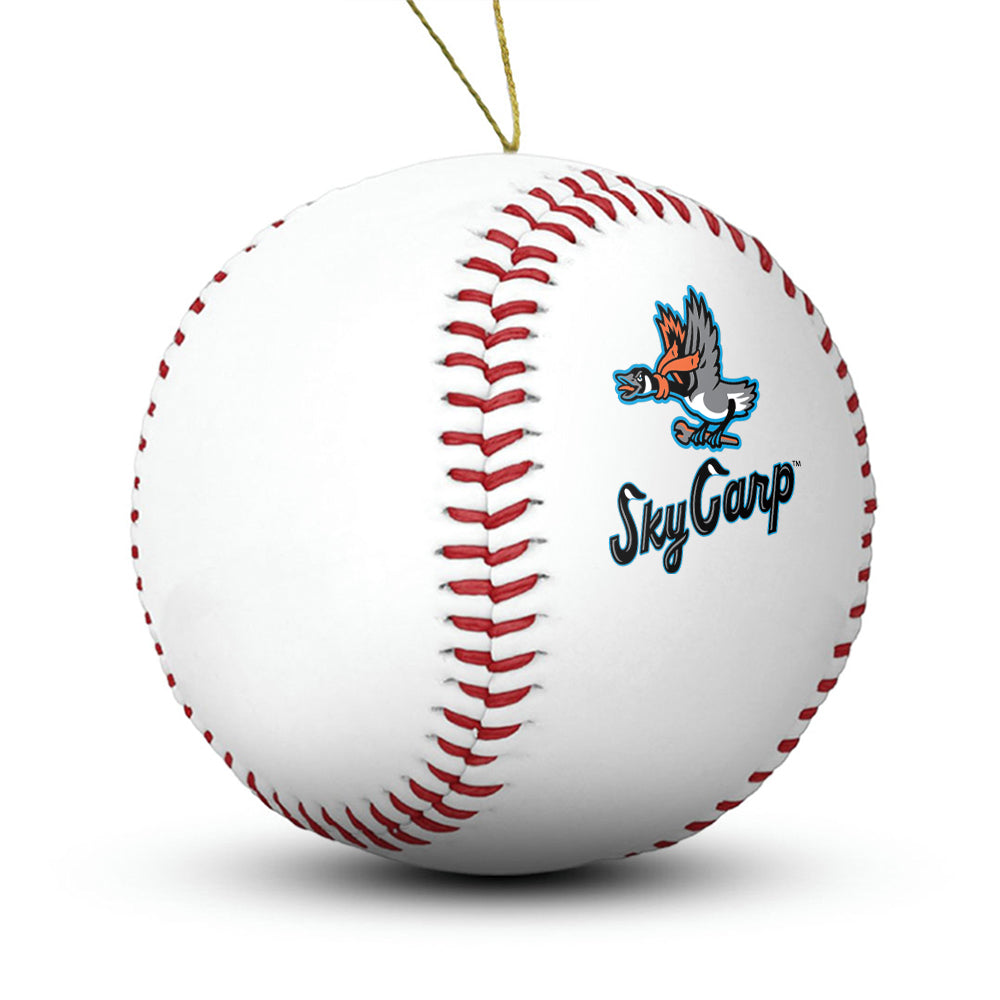 Beloit Sky Carp Baseball Ornament - Authentic Series