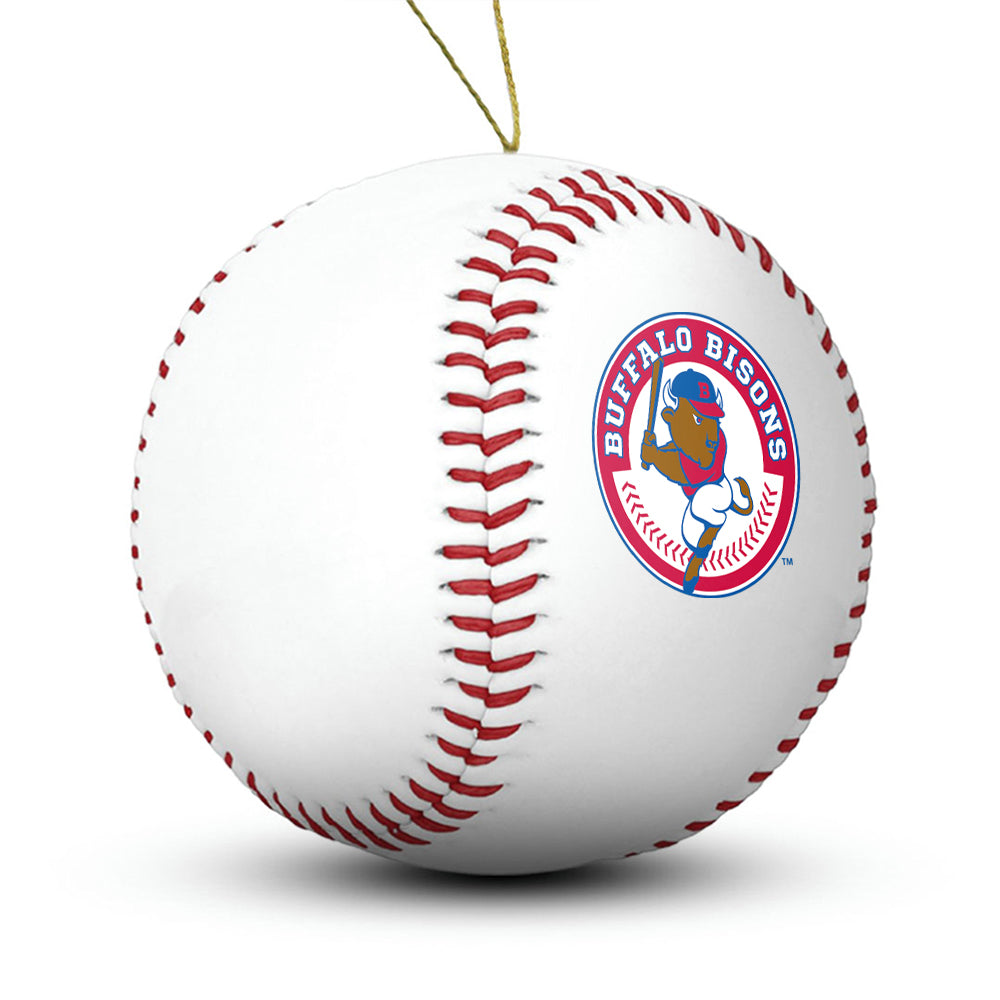 Buffalo Bisons Baseball Ornament - Authentic Series