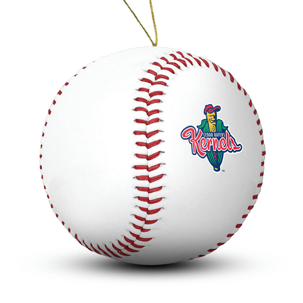 Cedar Rapids Kernels Baseball Ornament - Authentic Series