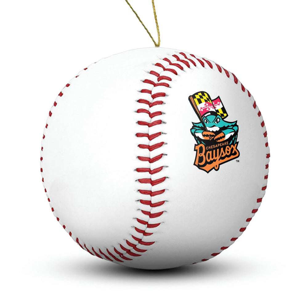 Chesapeake Baysox Baseball Ornament - Authentic Series