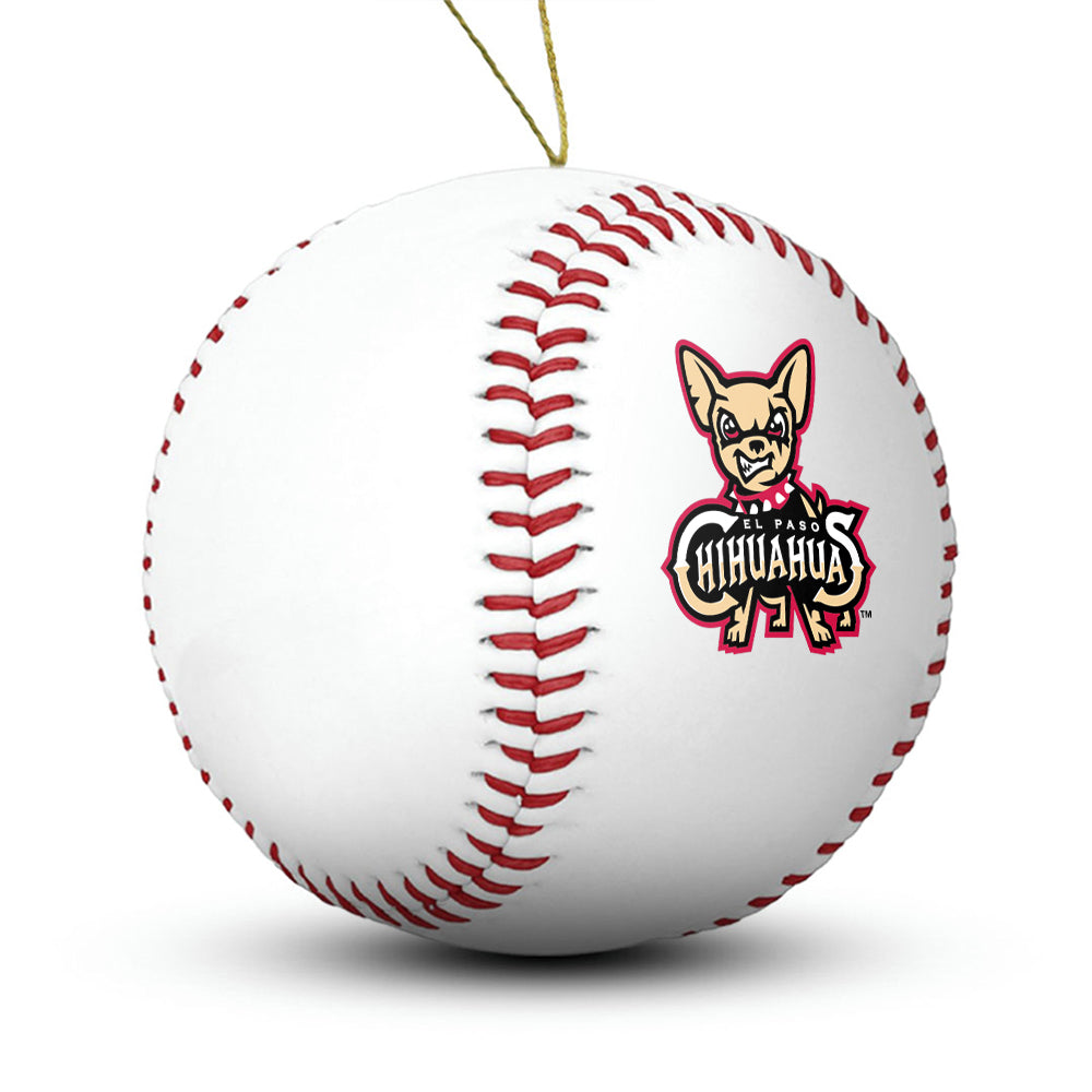 El Paso Chihuahuas Baseball Ornament - Authentic Series