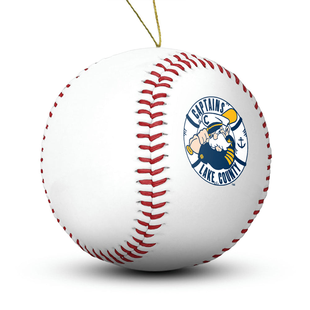 Lake County Captains Baseball Ornament - Authentic Series