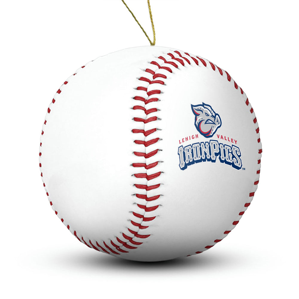 Lehigh Valley IronPigs Baseball Ornament - Authentic Series