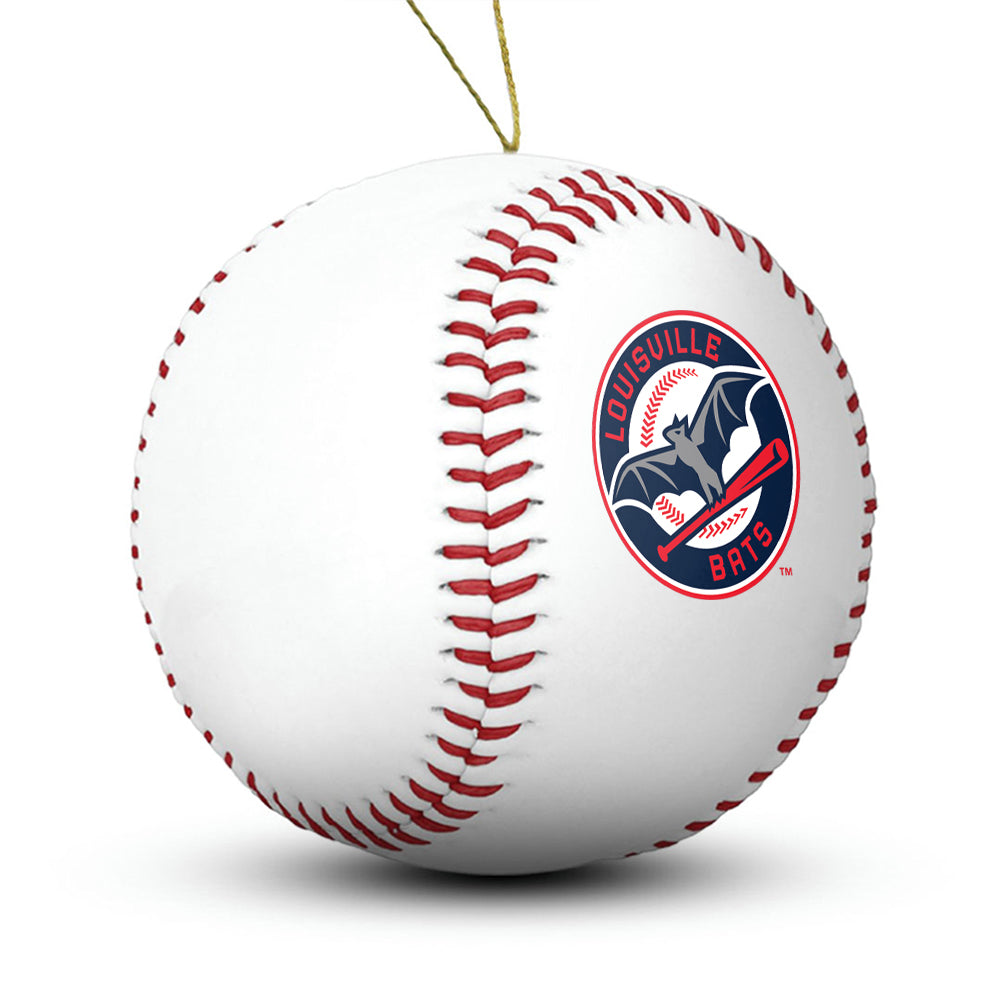 Louisville Bats Baseball Ornament - Authentic Series