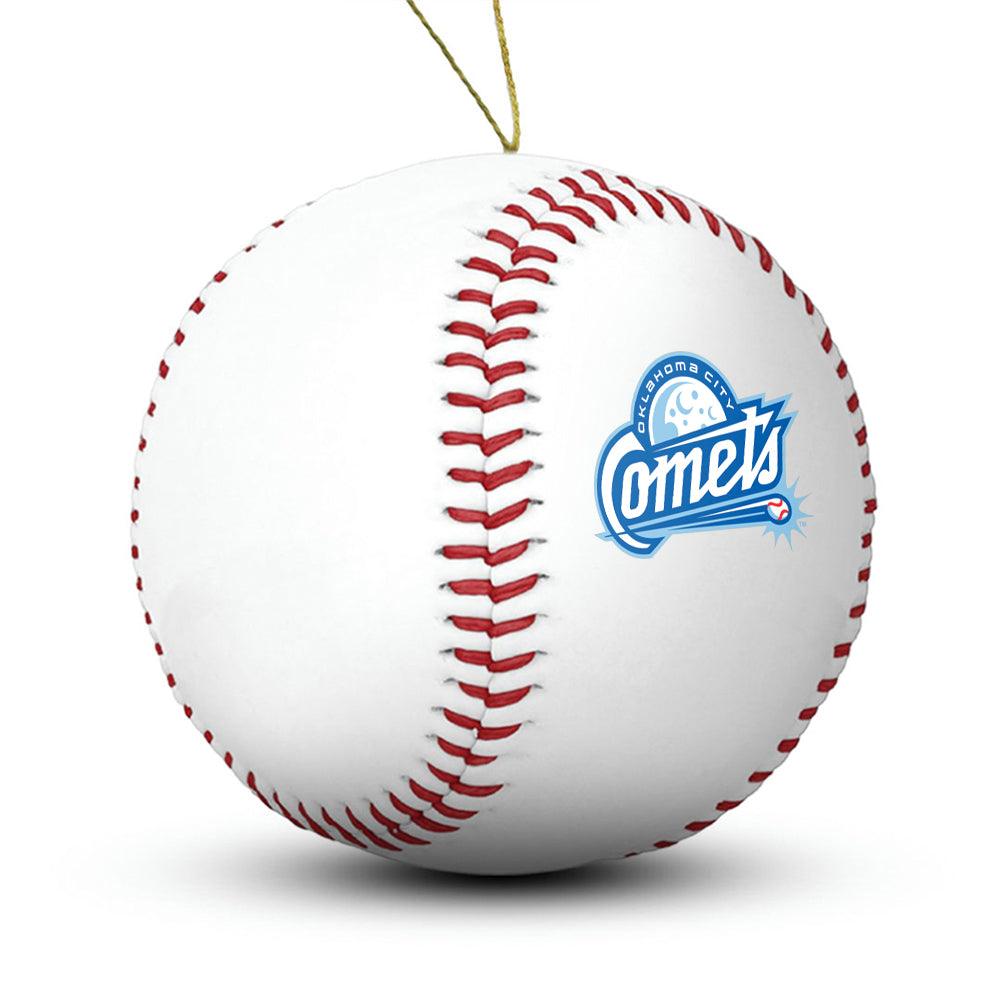 Oklahoma City Comets Baseball Ornament - Authentic Series