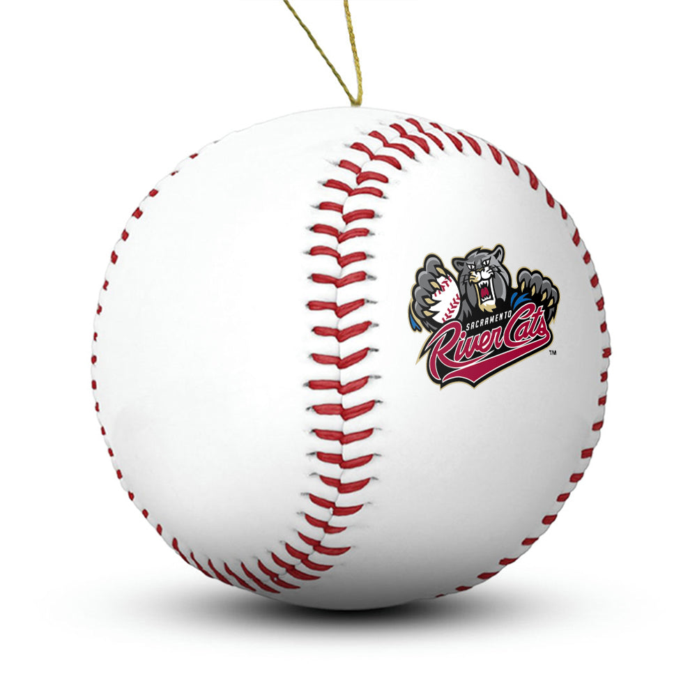 Sacramento River Cats Baseball Ornament - Authentic Series