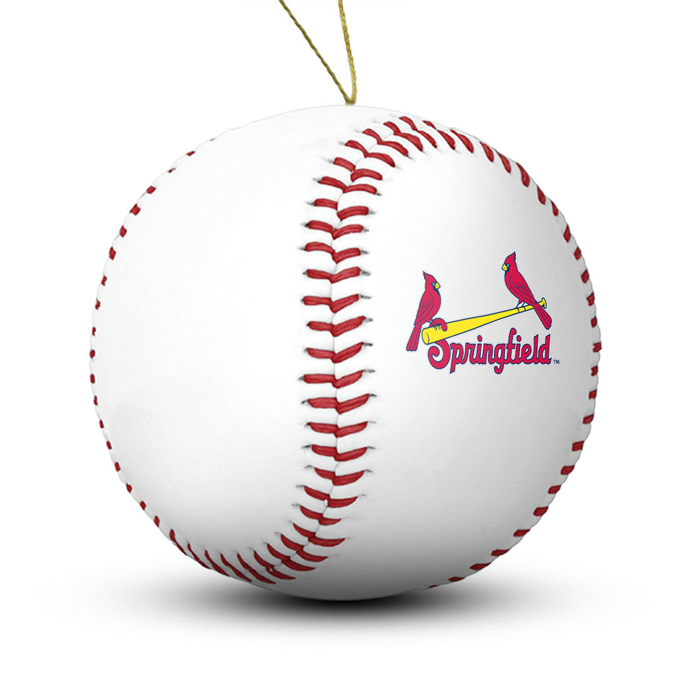Springfield Cardinals Baseball Ornament - Authentic Series