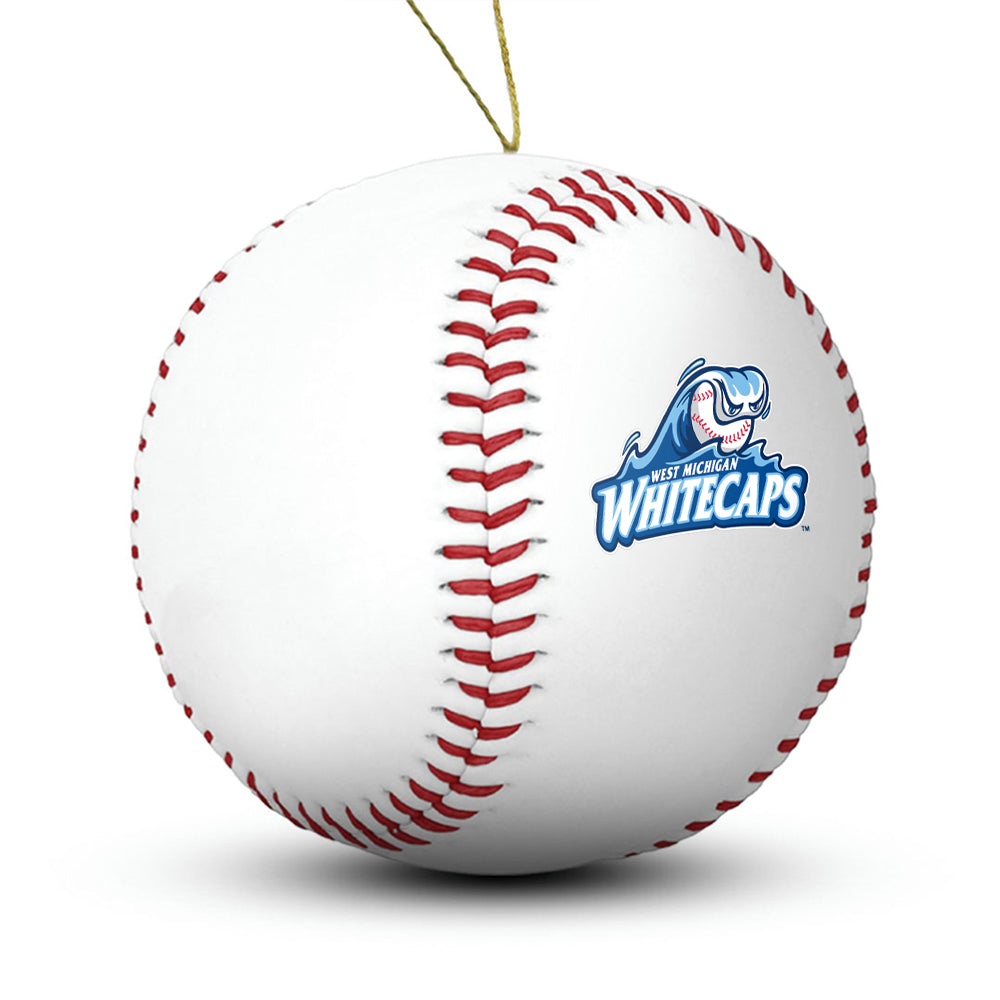 West Michigan Whitecaps Baseball Ornament - Authentic Series