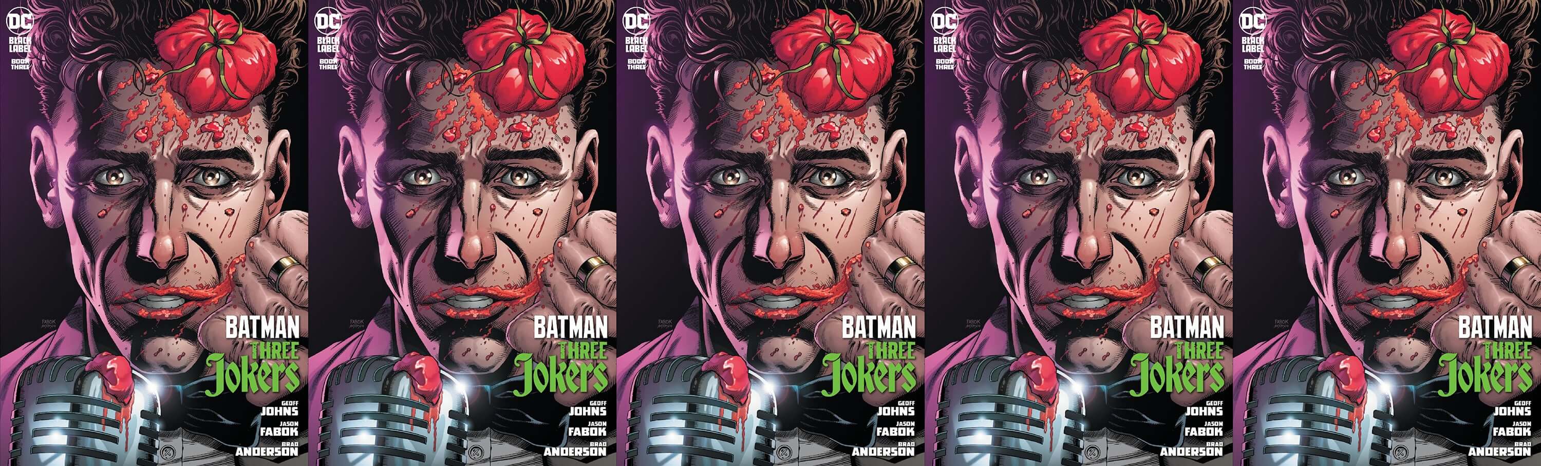 Batman Three Jokers #3 Premium H Jason Fabok Stand-Up Comedian Variant Geoff Johns (10/28/2020) DC